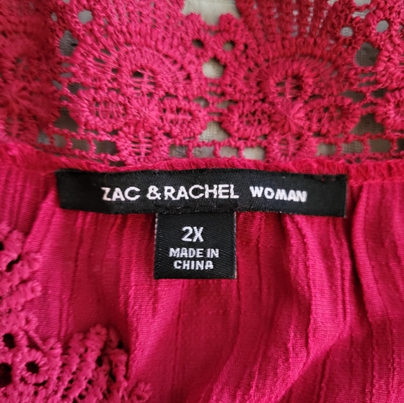 Zac & Rachel Plus Size Top - Picture 7 of 10